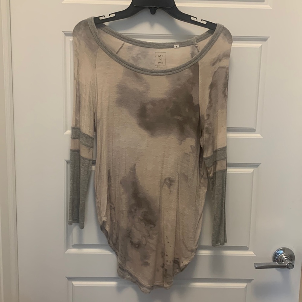 me to we TIE DYE BOHO TEE